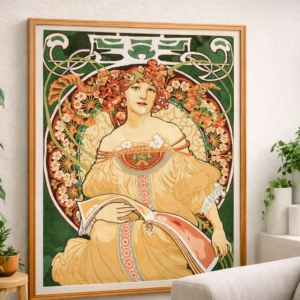 mucha kivarrható gobelin (mu 008) mucha kivarrható gobelin (mu 008)