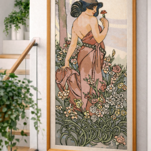 mucha kivarrható gobelin (mu 020) mucha kivarrható gobelin (mu 020)