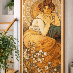 mucha kivarrható gobelin (mu 015) mucha kivarrható gobelin (mu 015)