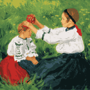 lányok a réten kivarrható gobelin (fe 094) lányok a réten kivarrható gobelin (fe 094)