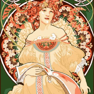mucha kivarrható gobelin (mu 008) mucha kivarrható gobelin (mu 008)