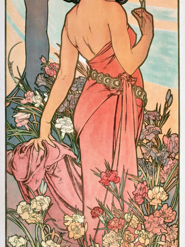 mucha kivarrható gobelin (mu 020)