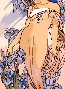 mucha kivarrható gobelin (mu 021) mucha kivarrható gobelin (mu 021)