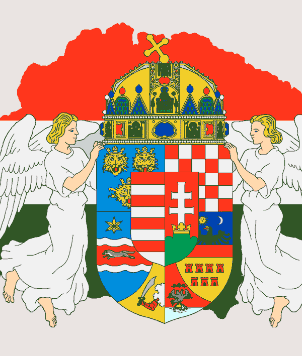 nagy magyarország címer kivarrható gobelin (mg 045)
