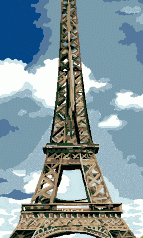Eiffel torony kivarrható gobelin (MG-072)