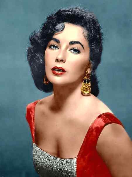 Elizabeth Taylor portré kivarrható gobelin (MG-440)