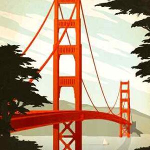 San Francisco kivarrható gobelin (MG-473)