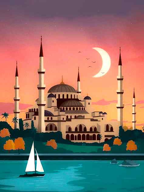 Istambul kivarrható gobelin (MG-476)