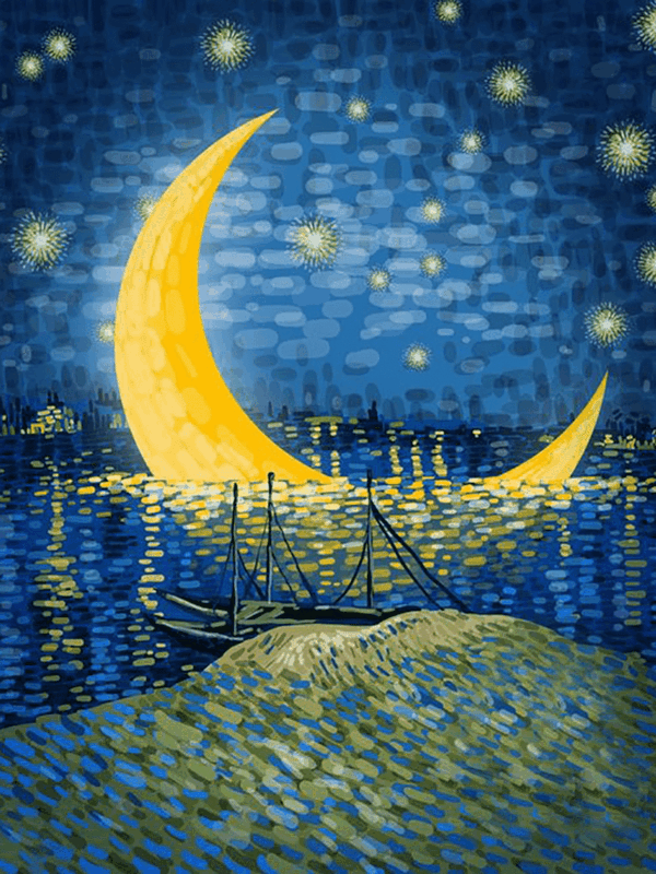 van gogh másként 3. kivarrható gobelin (mg 618 a) tű alapon 50x70 cm