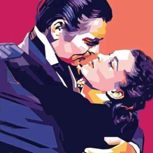 elfújta a szél kivarrható gobelin (mg 700)