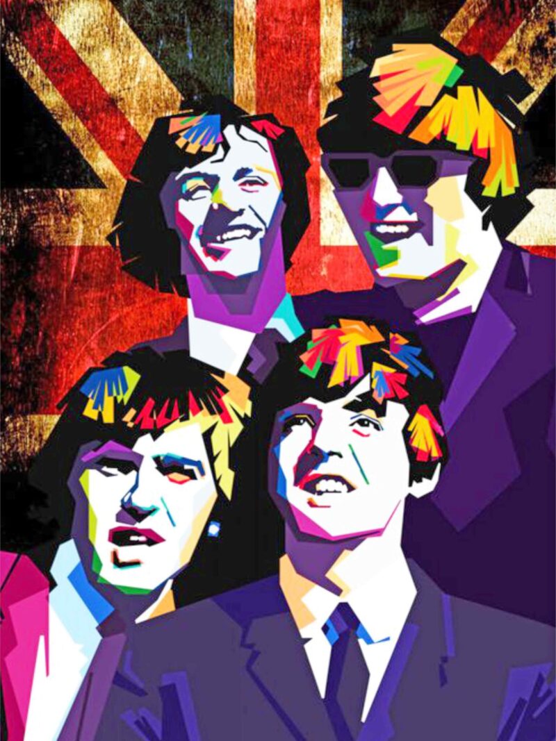 mg-850 Beatles kivarrható gobelin (MG-850)