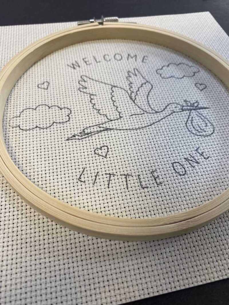 welcome keresztszemes hímző szett (mgh 022)