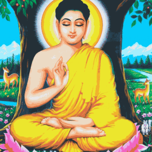 buddha kivarrható gobelin (mg 039)