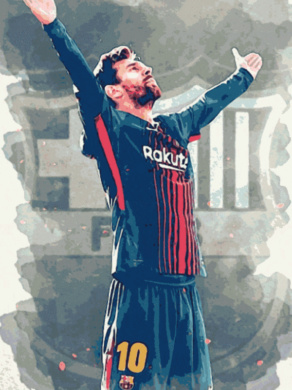 lionel messi kivarrható gobelin (mg 244)