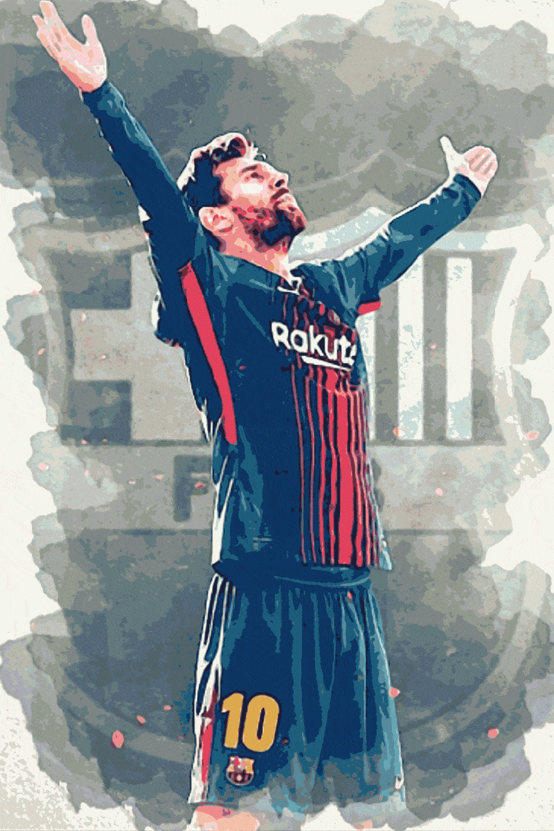 lionel messi kivarrható gobelin (mg 244)