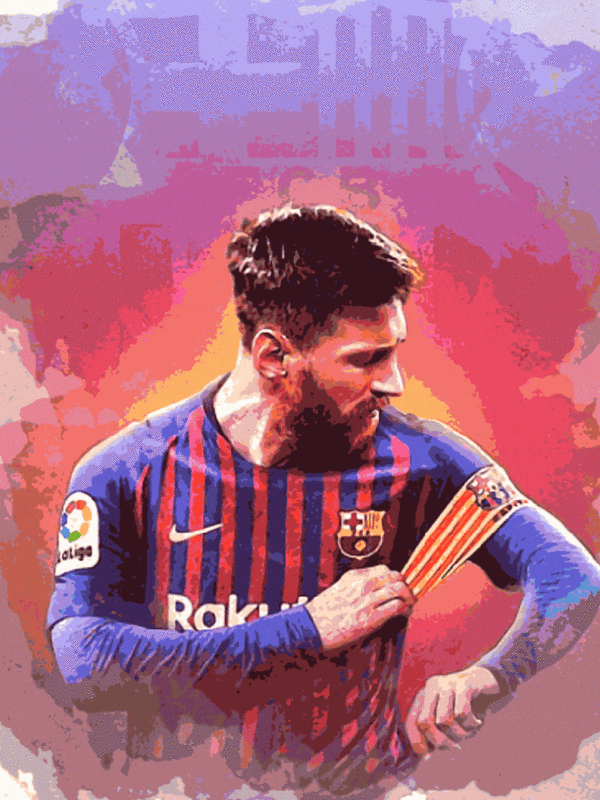 lionel messi kivarrható gobelin (mg 245)