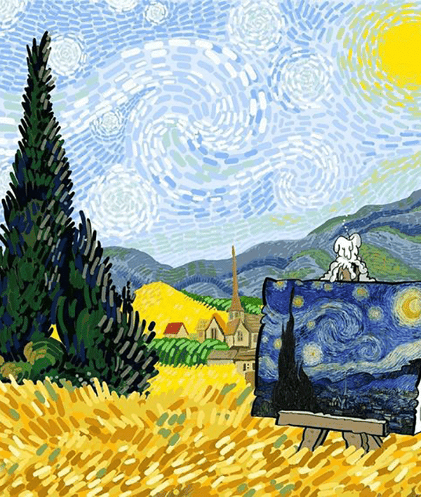 van gogh másként 2. kivarrható gobelin (mg 620)