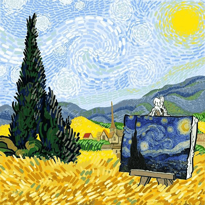 van gogh másként 2. kivarrható gobelin (mg 620)