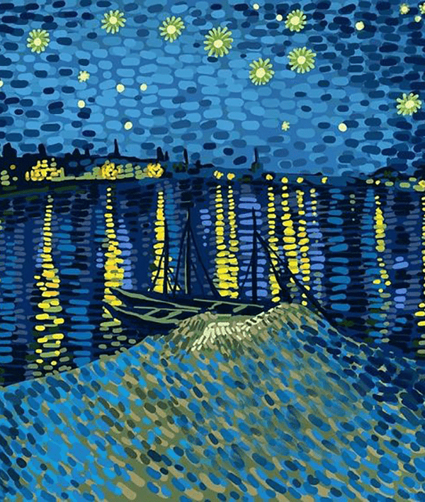 van gogh másként 5. kivarrható gobelin (mg 621)