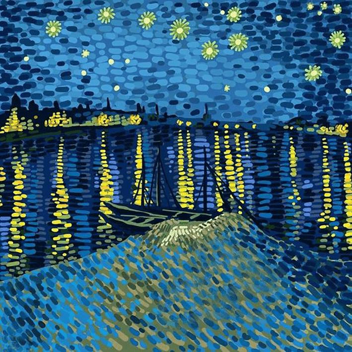 van gogh másként 5. kivarrható gobelin (mg 621)