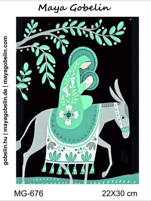 mária útja kivarrható gobelin (mg 676)