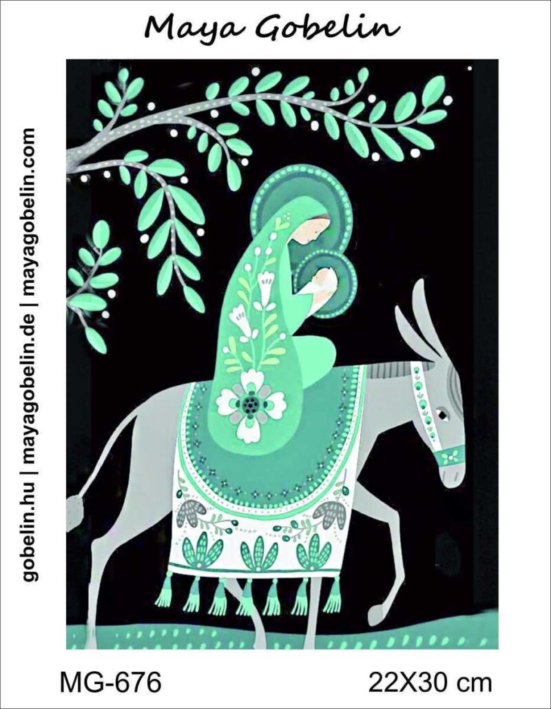 mária útja kivarrható gobelin (mg 676)