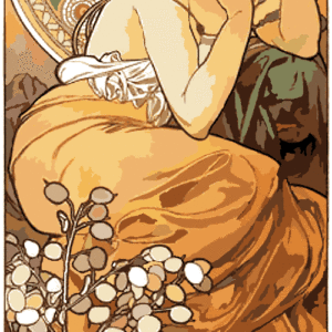 mucha kivarrható gobelin (mu 015 a) normál alapon 25x62 cm mucha kivarrható gobelin (mu 015 a) normál alapon 25x62 cm