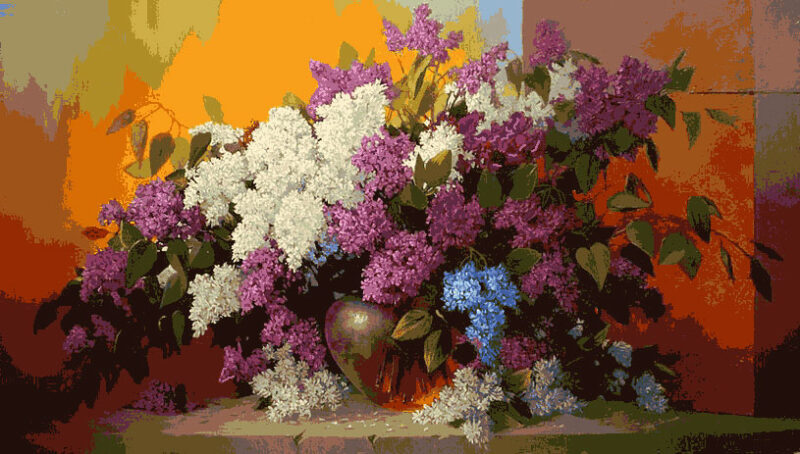 orgona vázában kivarrható gobelin (fe 138 a) normál alapon 100x50 cm orgona vázában kivarrható gobelin (fe 138 a) normál alapon 100x50 cm