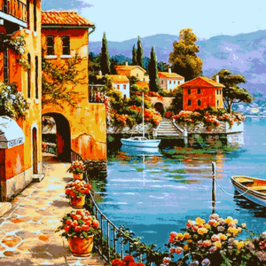 sanremo tengerpart kivarrható gobelin (mg 006 a) normál alapon 80x53 cm