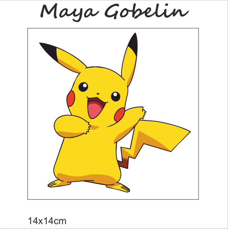 pokemon kivarrható gobelin (pk 200 a) tű alapon 14x14 cm pokemon kivarrható gobelin (pk 200 a) tű alapon 14x14 cm