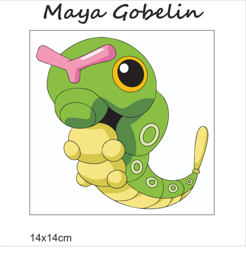 pokemon kivarrható gobelin (pk 200 a) tű alapon 14x14 cm pokemon kivarrható gobelin (pk 200 a) tű alapon 14x14 cm