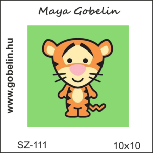 maya gobelin tojás gyűjtés kivarrható gobelin 10x10 cm es szett fonallal (sz 102)