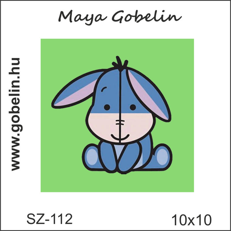 maya gobelin tojás gyűjtés kivarrható gobelin 10x10 cm es szett fonallal (sz 102)