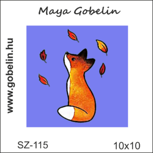 maya gobelin tojás gyűjtés kivarrható gobelin 10x10 cm es szett fonallal (sz 102)