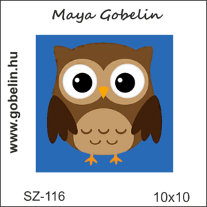 maya gobelin tojás gyűjtés kivarrható gobelin 10x10 cm es szett fonallal (sz 102)