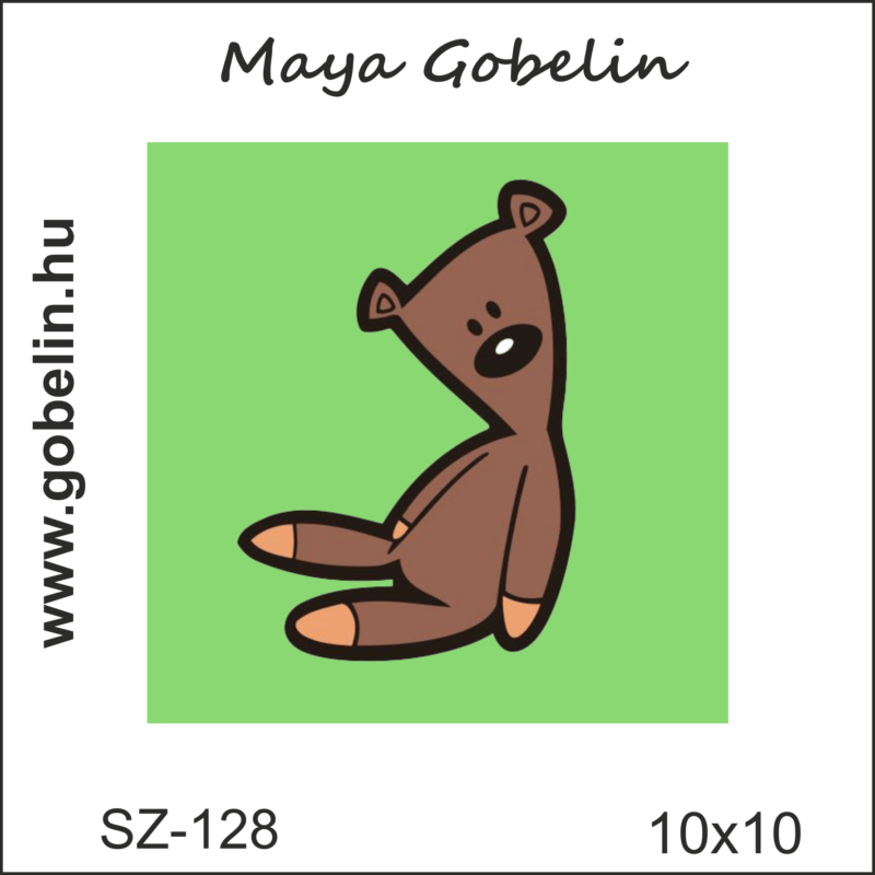 maya gobelin tojás gyűjtés kivarrható gobelin 10x10 cm es szett fonallal (sz 102)