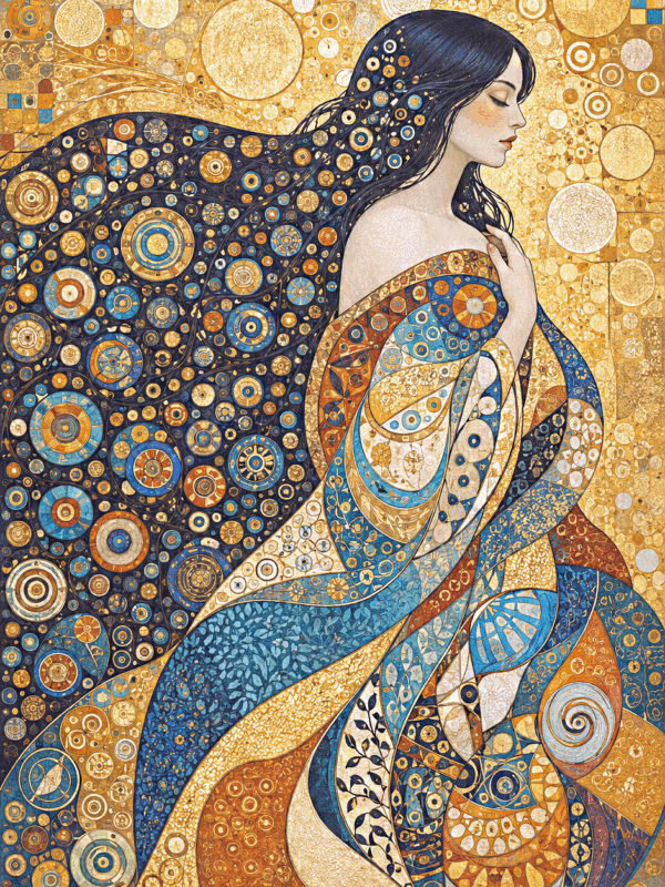 klimt ihlette alkotás ii. (mg 1161)