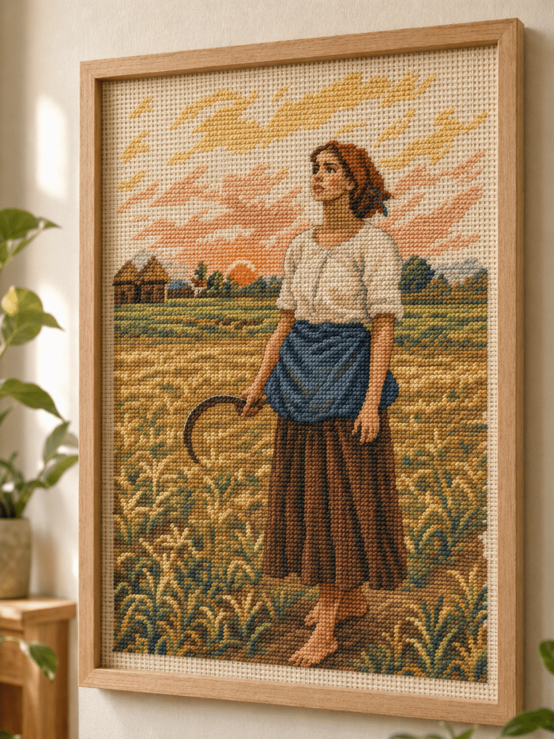 jules breton – a pacsirta dala átdolgozás (mg 1226)