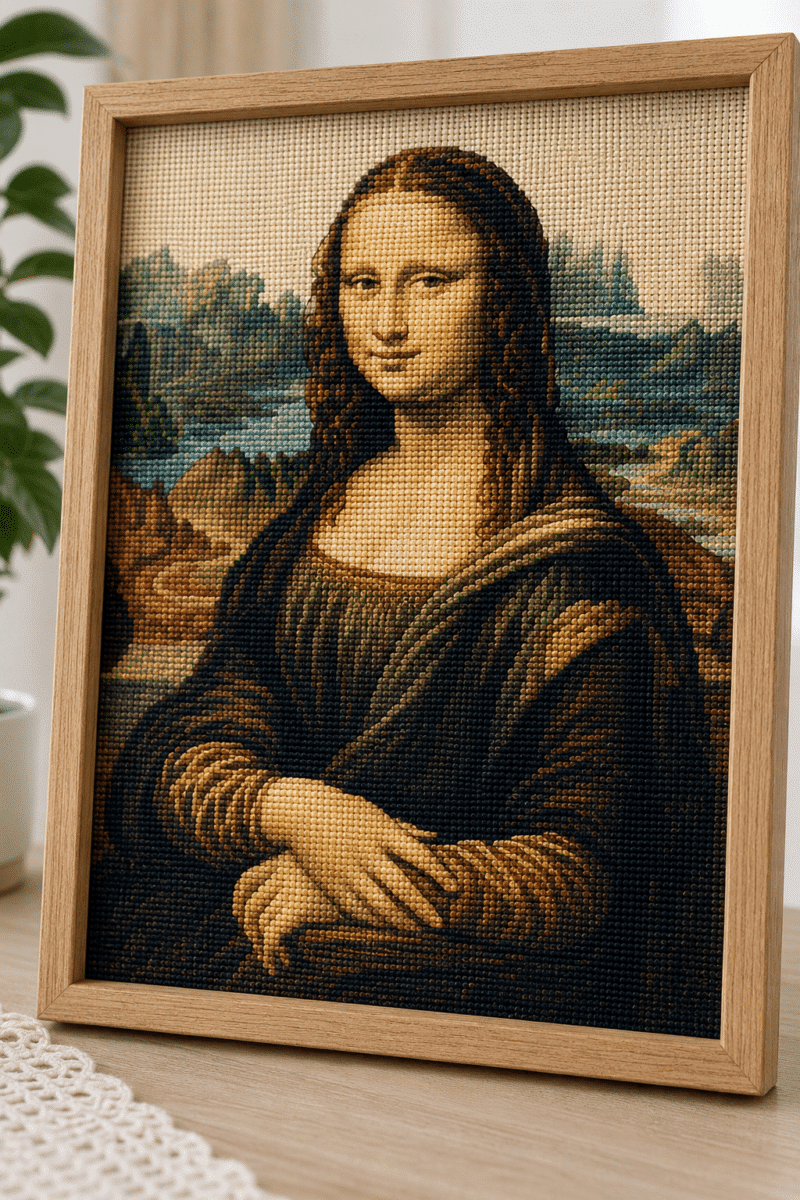 leonardo da vinci – mona lisa átdolgozás (mg 1229)