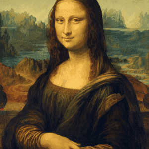 leonardo da vinci – mona lisa átdolgozás (mg 1229)