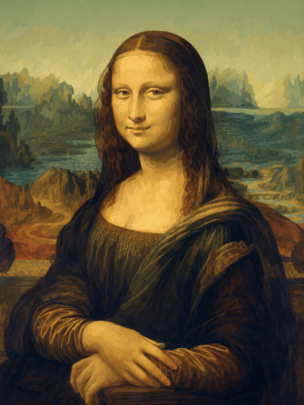 leonardo da vinci – mona lisa átdolgozás (mg 1229)